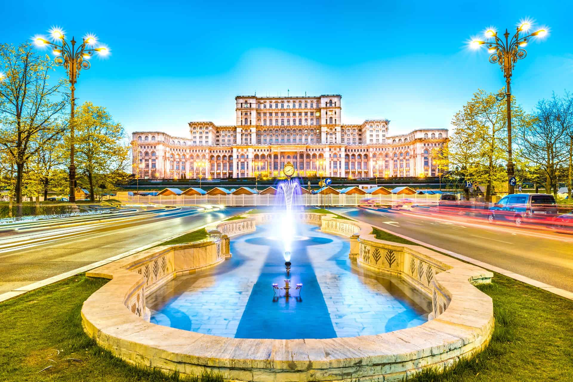 The,Palace,Of,The,Parliament,,Bucharest,,Romania.