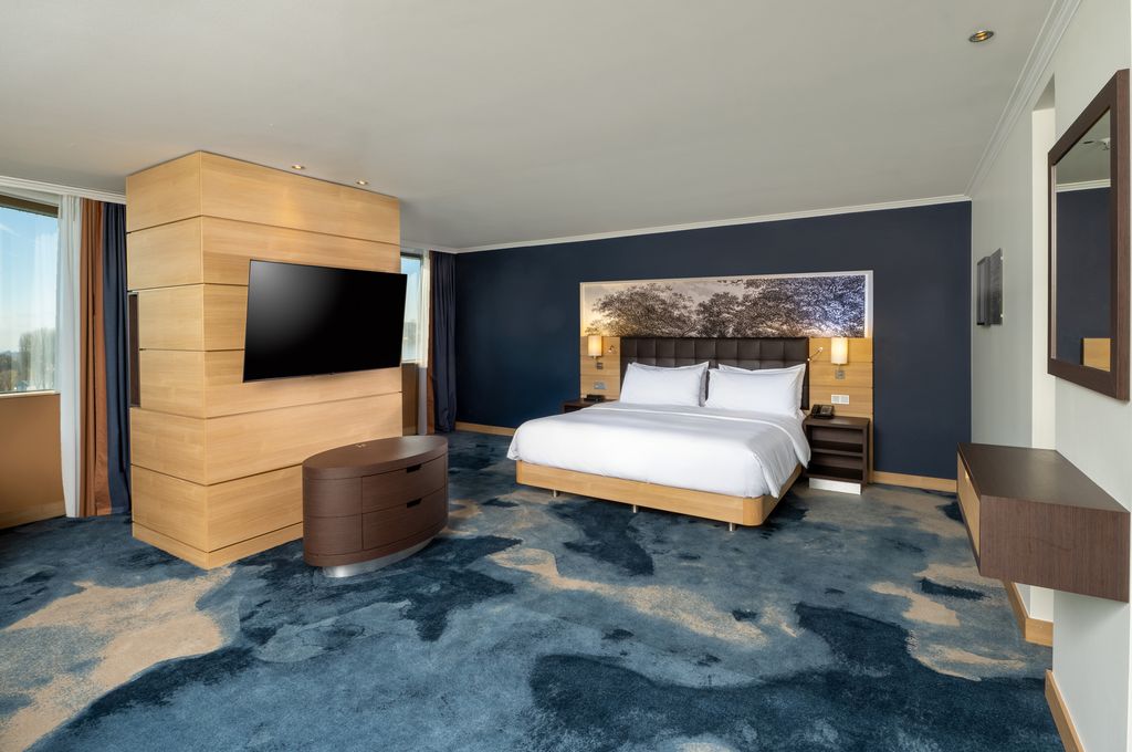 Hotel Bedroom In Mainz